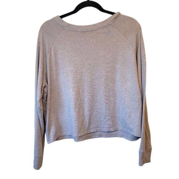 Hollister Grey Super Soft Crewneck Pullover Size L - Picture 2 of 5